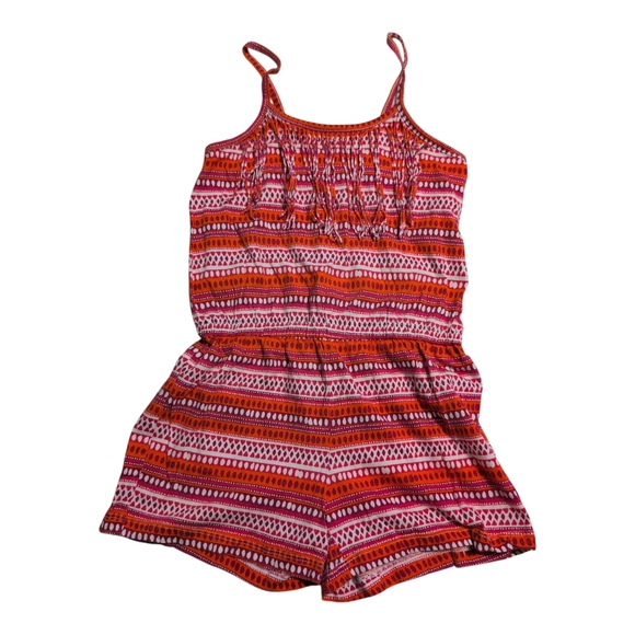 2/$20 Colorful Patterned Rompers Justice & Children's Place - Picture 4 of 5